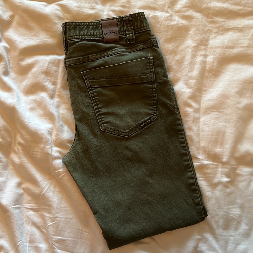 Prana Bridger Jean - Olive Green - 30x30